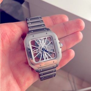 Cartier Santos Skeleton Watches